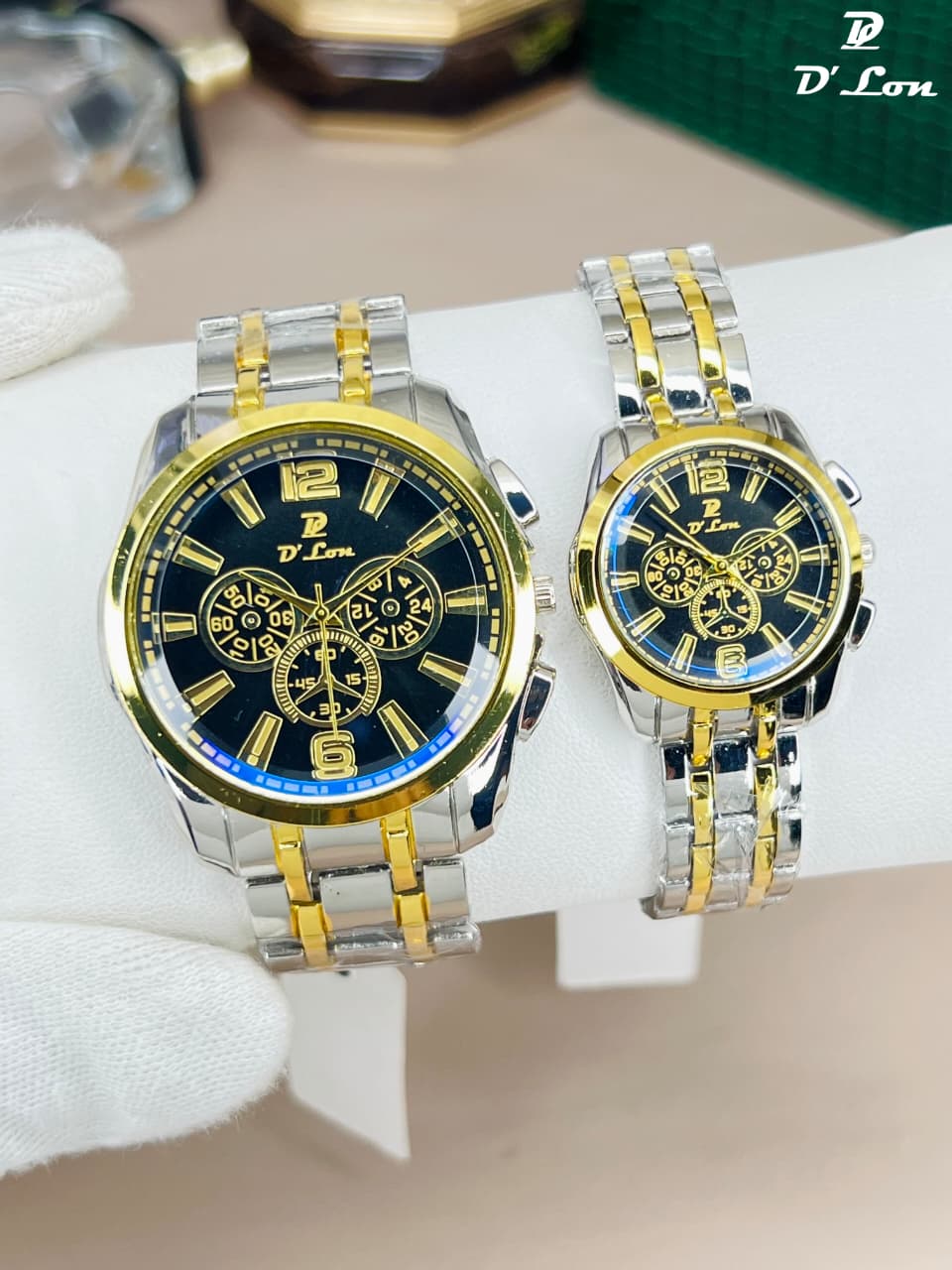 D LON Classic Couple Watch Set