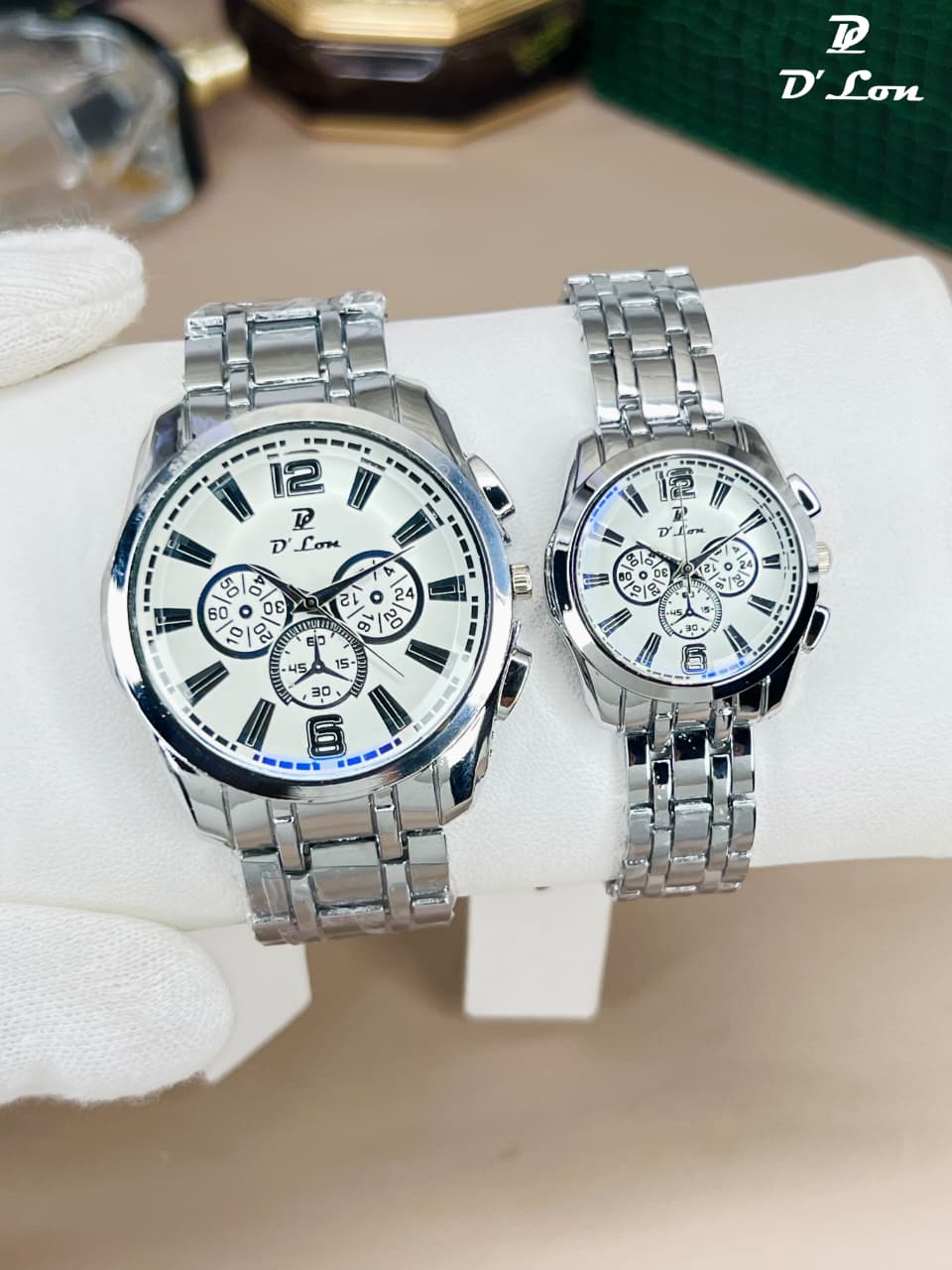 D LON Classic Couple Watch Set