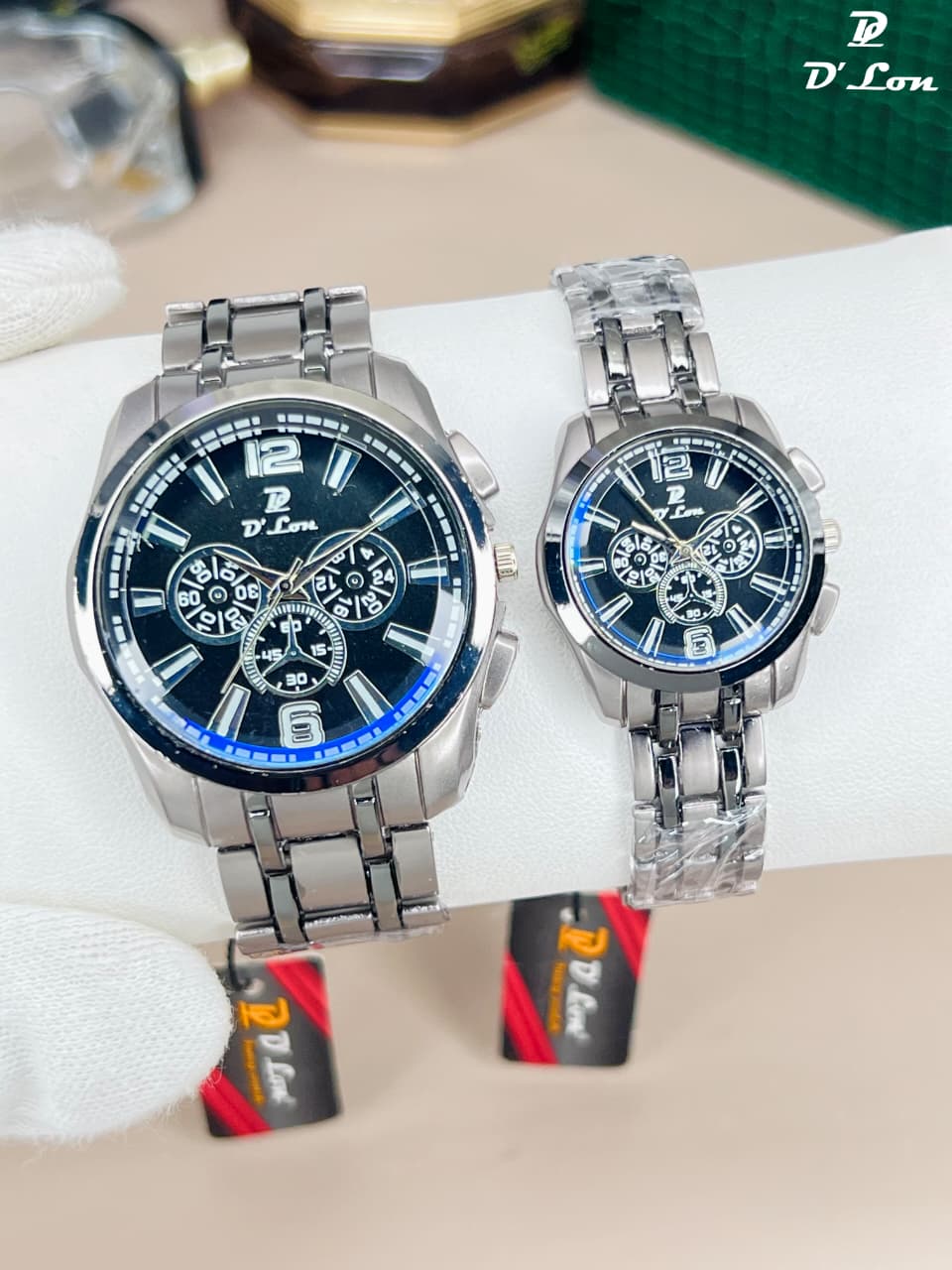D LON Classic Couple Watch Set
