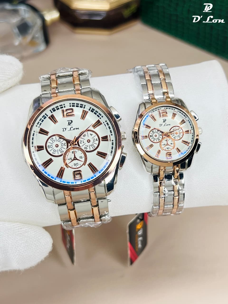 D LON Classic Couple Watch Set